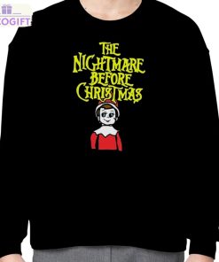 elf on the shelf the nightmare before christmas shirt 4