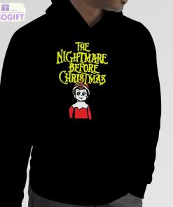 elf on the shelf the nightmare before christmas shirt 5