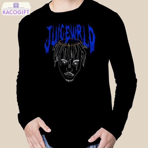 embroidered juice wrld tribute graphic shirt 3