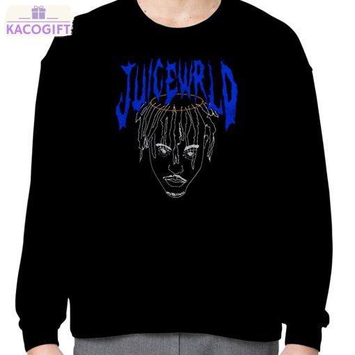 embroidered juice wrld tribute graphic shirt 4