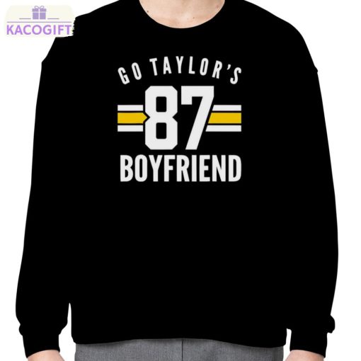 go taylors boyfriend football funny shirt 4