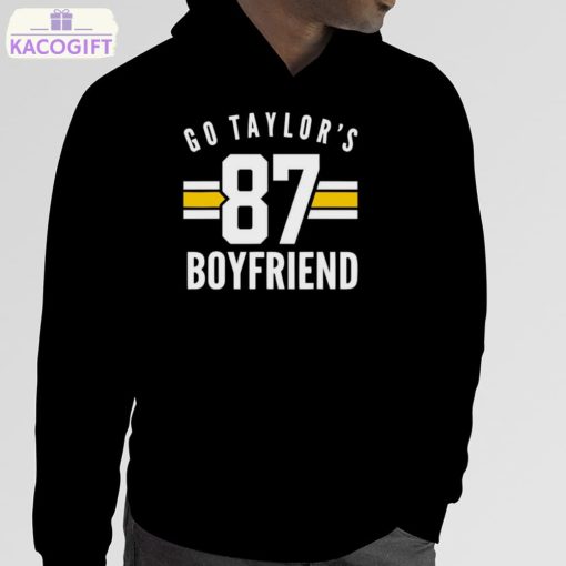 go taylors boyfriend football funny shirt 5