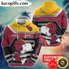 personalized nfl arizona cardinals hoodie snoopy unisex hoodie