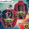 personalized nfl atlanta falcons hoodie baby yoda unisex hoodie for fans