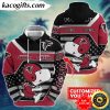 personalized nfl atlanta falcons hoodie snoopy unisex hoodie
