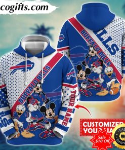 personalized nfl buffalo bills hoodie character cartoon movie unisex hoodie