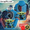 personalized nfl carolina panthers hoodie baby yoda unisex hoodie for fans