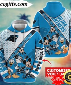 personalized nfl carolina panthers hoodie character cartoon movie unisex hoodie