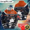 personalized nfl chicago bears hoodie snoopy unisex hoodie