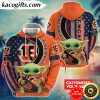 personalized nfl cincinnati bengals hoodie baby yoda unisex hoodie for fans