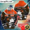 personalized nfl cleveland browns hoodie snoopy unisex hoodie