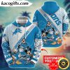 personalized nfl detroit lions hoodie character cartoon movie unisex hoodie