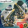 personalized nfl green bay packers hoodie character cartoon movie unisex hoodie