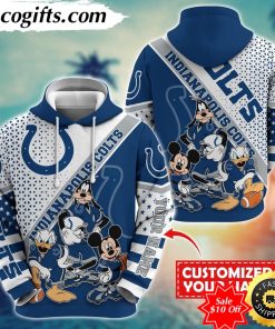 personalized nfl indianapolis colts hoodie character cartoon movie unisex hoodie