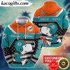 personalized nfl miami dolphins hoodie snoopy unisex hoodie