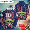 personalized nfl new york giants hoodie baby yoda unisex hoodie for fans