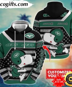 personalized nfl new york jets hoodie snoopy unisex hoodie