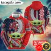 personalized nfl tampa bay buccaneers hoodie baby yoda unisex hoodie for fans