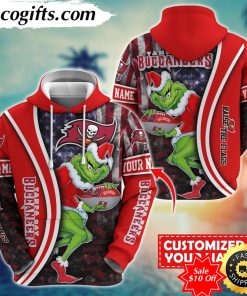 personalized nfl tampa bay buccaneers hoodie grinch unisex hoodie