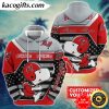 personalized nfl tampa bay buccaneers hoodie snoopy unisex hoodie