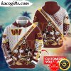 personalized nfl washington commanders hoodie character cartoon movie unisex hoodie