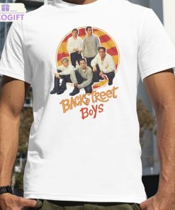 striped circle backstreet boys shirt