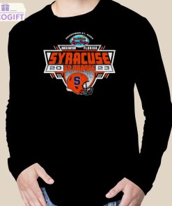 syracuse go orange 2023 roofclaim boca raton bowl shirt 3