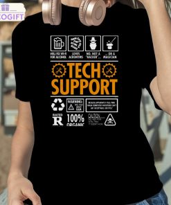 tech support funny it helpdesk graphic shirt 2