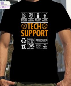 tech support funny it helpdesk graphic shirt