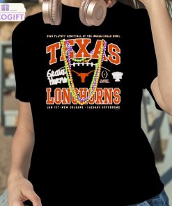 texas longhorns 2024 playoff semifinal at the allstate sugar bowl shirt 2