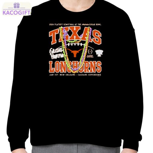 texas longhorns 2024 playoff semifinal at the allstate sugar bowl shirt 4