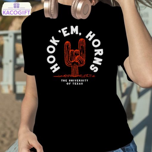 texas longhorns hook em horns shirt 2