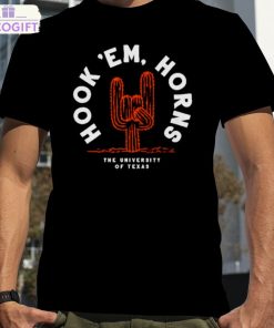 texas longhorns hook em horns shirt