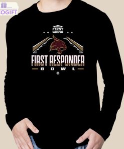 texas state bobcats 2023 servpro first responder bowl shirt 3