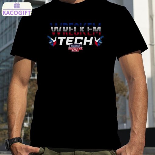 texas tech 2023 official independence bowl wreck em game day shirt