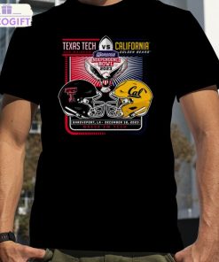 texas tech red raiders vs california golden bears 2023 independence bowl wreck em tech shirt