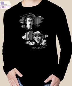 the doctor and donna noble without dw logo graphic shirt 3