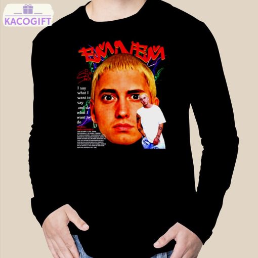 throwback merchandise eminem shirt 3