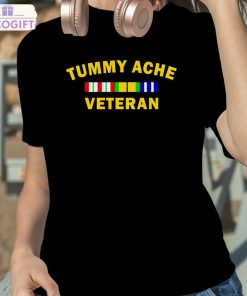 tummy ache veteran shirt 2