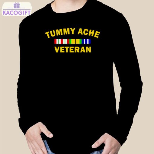 tummy ache veteran shirt 3