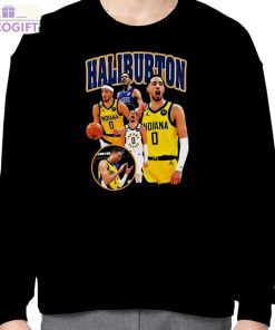 tyrese haliburton indiana pacers vintage t shirt 4