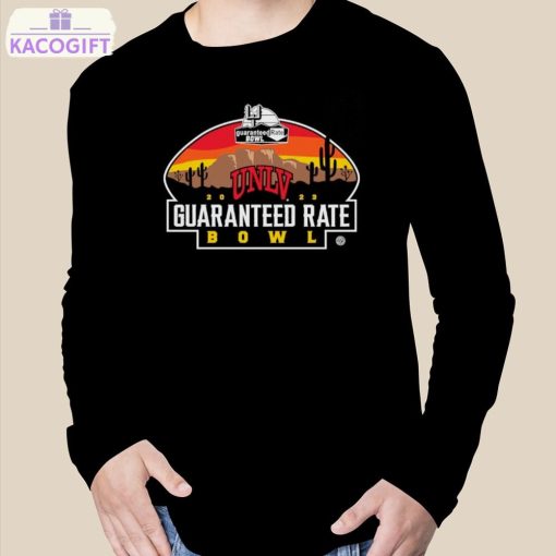 unlv rebels 2023 guaranteed rate bowl bound shirt 3