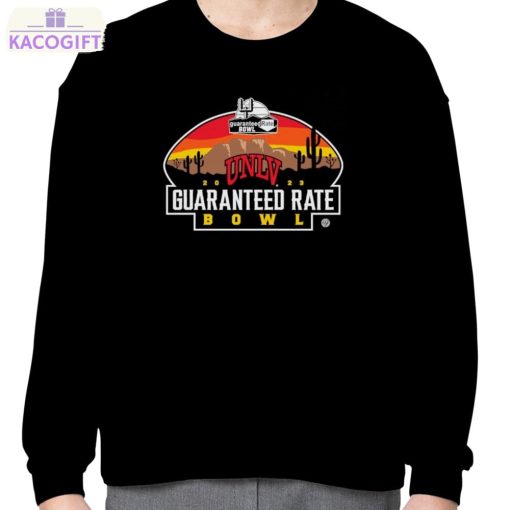 unlv rebels 2023 guaranteed rate bowl bound shirt 4