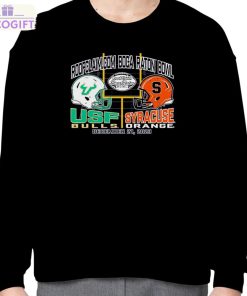 usf bulls vs syracuse roofclaim 2023 boca raton bowl shirt 4