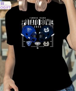 utah state aggies vs georgia state panthers 2023 famous idaho potato bowl head to head shirt 2