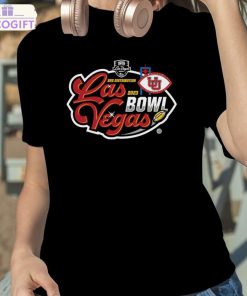 utah utes 2023 srs distribution las vegas bowl logo shirt 2