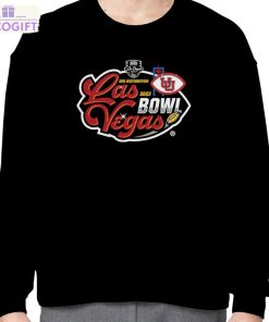 utah utes 2023 srs distribution las vegas bowl logo shirt 4