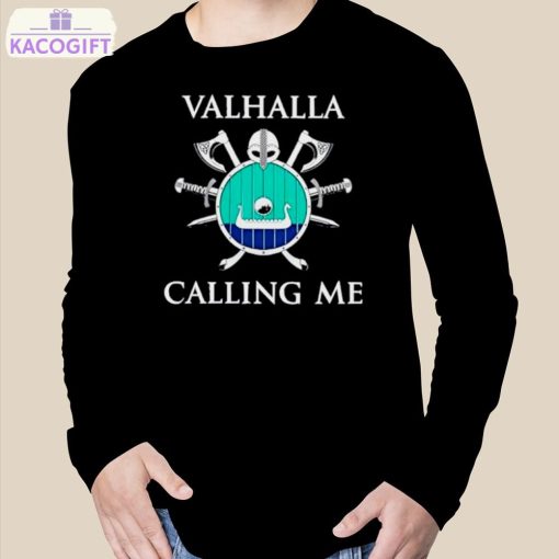 valhalla calling me mos double sided shirt 3