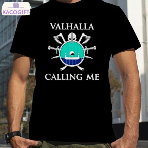 valhalla calling me mos double sided shirt