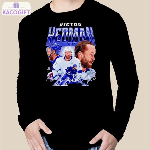 victor hedman tampa bay lightning signature shirt 3